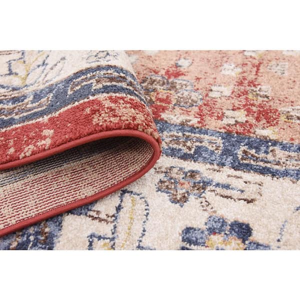 Unique Loom Utopia Antheia Terracotta 9' 0 x 12' 0 Area Rug