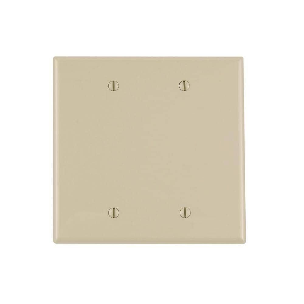 2-Gang Ivory Blank Plate Nylon Midway/Midsize Wall Plate (1-Pack) PJ23-I price history on PriceWatchPro
