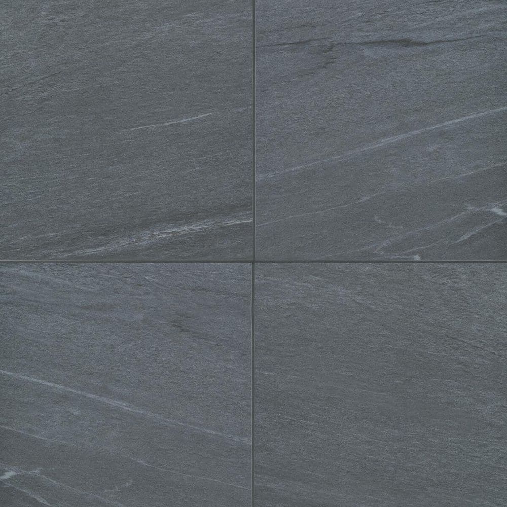 Urban 2.0 24 in. x 24 in. Honed Raven Black Porcelain Tile (15.84 sq. ft./Carton) price history on PriceWatchPro