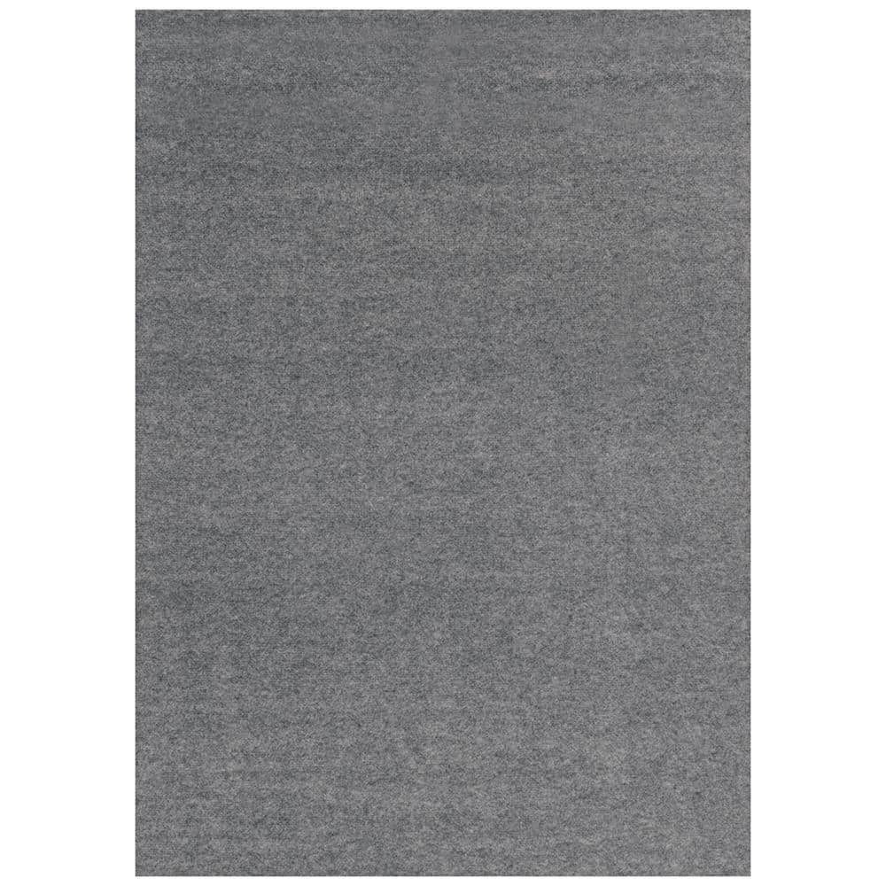 Foss Unbound Smoke Gray Ribbed 6 ft. x 8 ft. Indoor/Outdoor Area Rug  CP45N41PJ1VH - The Home Depot