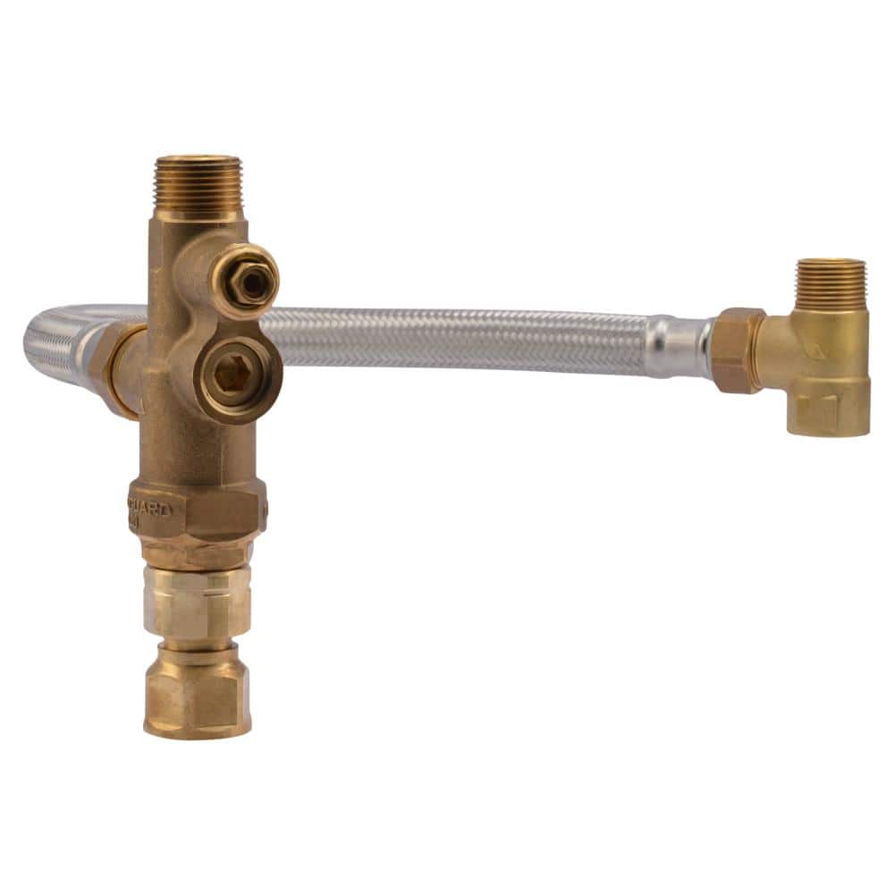 Cash ACME Water Heater Tank Booster Pro Thermostatic Mixing Valve With Gauge for sale online 