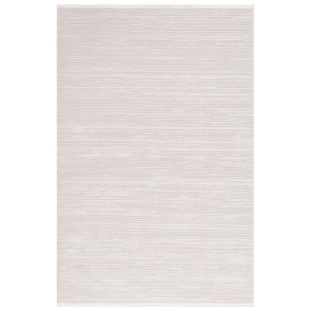 Mila 9 ft. x 12 ft. Ivory/Light Gray Abstract Striped Area Rug price history on PriceWatchPro