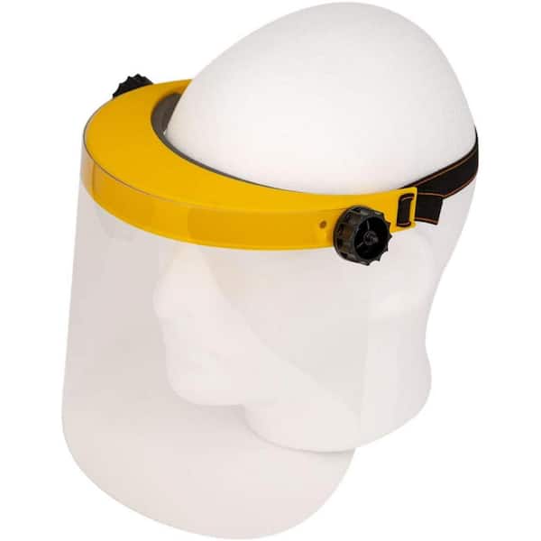 SAFETY FACE SHIELD CLEAR 2 PC PROOF ANTI FOG PROTECTOR WORK FULL FACE 