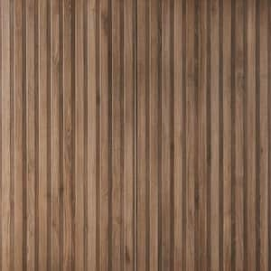 Brookline Ribbon Roble Brown 23.62 in. x 47.24 in. Matte Porcelain Floor and Wall Tile (15.49 sq. ft./Case)