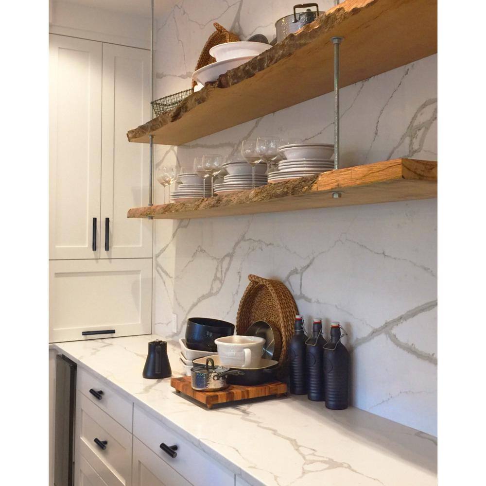 Matte Black Steel Modern Cabinet Bar Pulls with Mounting Hardware