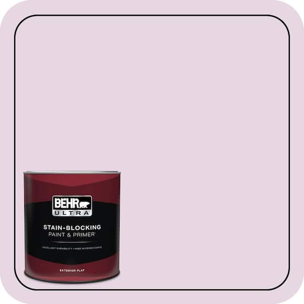 BEHR ULTRA 1 qt. #CE-03 Unfading Dusk Flat Exterior Paint & Primer