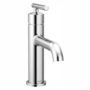 Moen Align Single Hole Single Handle Bathroom Faucet In Chrome 6190 The Home Depot