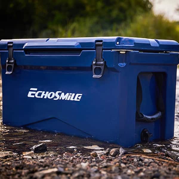 40 qt. Rotomolded Portable Ice Chest Cooler, Insulated Box