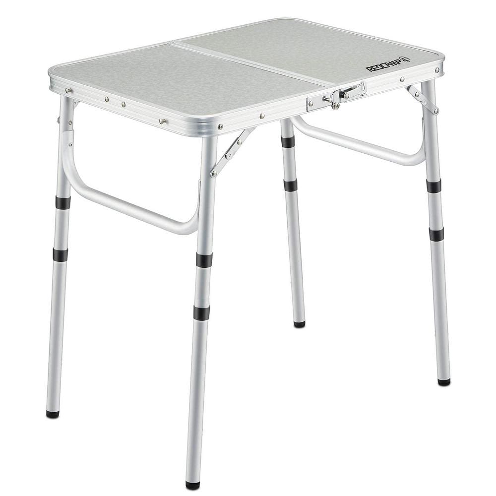 Rio 25 in. x 48 in. Aluminum Camp Table T648-1 - The Home Depot