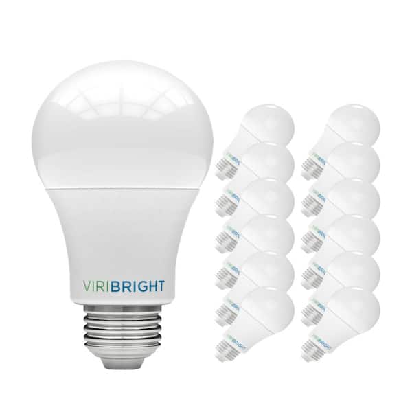 A19 LED Bulb, 100W, Non Dimmable, 1500 Lumens, Daylight 6500K (12 Pack)