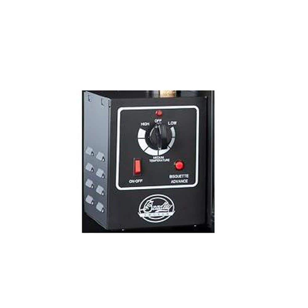 Bradley Black Stainless Steel 4-Rack Vertical Electric Smoker