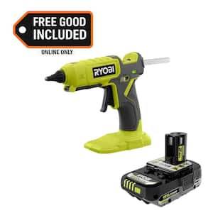 Ryobi ONE+ 18V Cordless Glue Gun + 18V Battery + RYOBI ONE+ 18V 2.0 Ah Lithium-Ion HIGH PERFORMANCE Battery only .97: eDeal Info