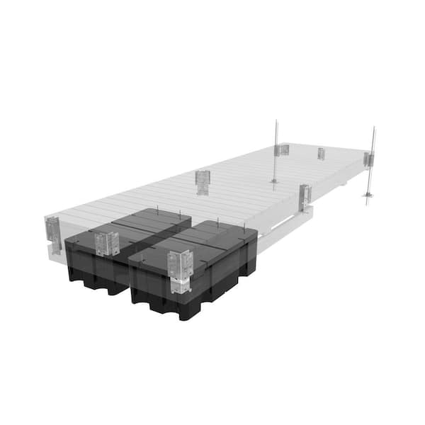 Multinautic 5 ft. x 16 ft. Semi-Floating Commercial Grade Dock