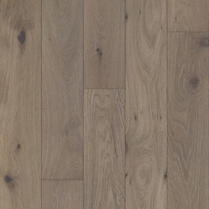 Arlet Oak 1/4 in. T x 5 in. W Waterproof Wire Brushed Engineered Hardwood Flooring (16.68 sqft/case)