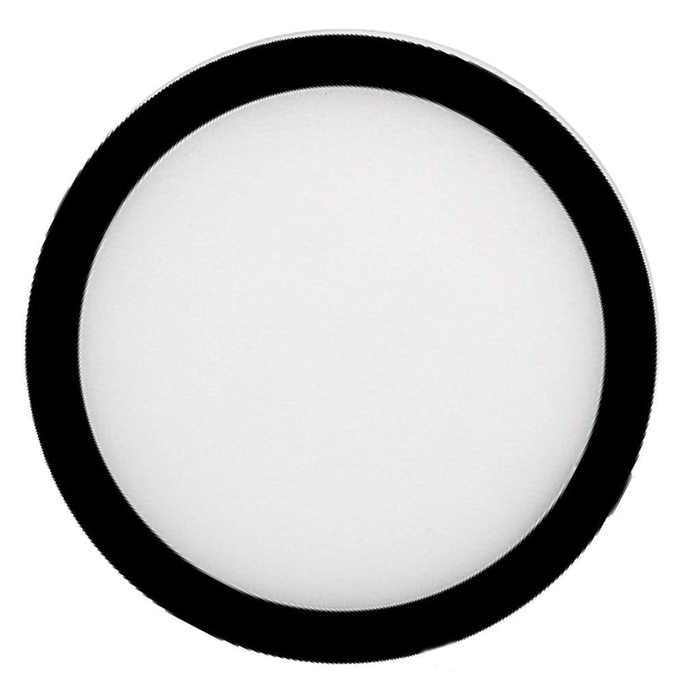 5 in. Round Black Integrated LED Flush Mount price history on PriceWatchPro