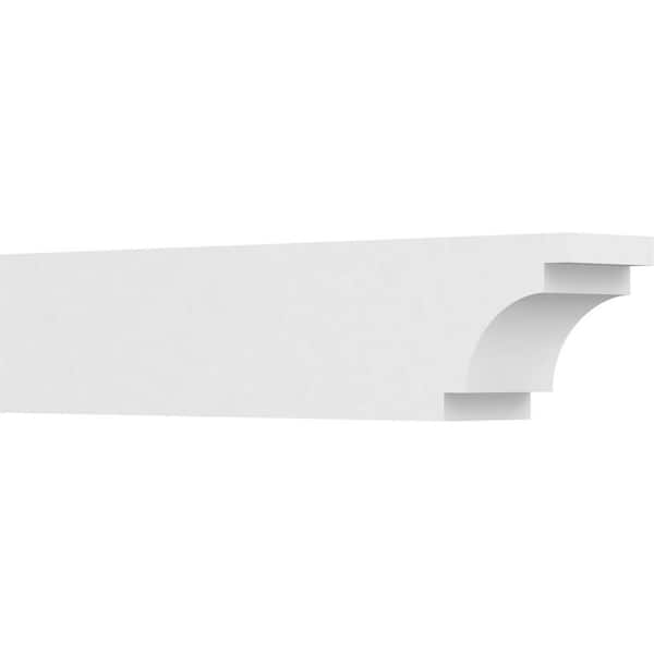 Ekena Millwork 6 in. x 8 in. x 36 in. Mediterranean PVC Rafter Tail Brace