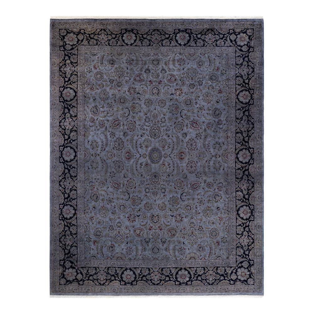 Fine Vibrance Gray 8 ft. x 10 ft. Solid Wool Indoor Area Rug price history on PriceWatchPro