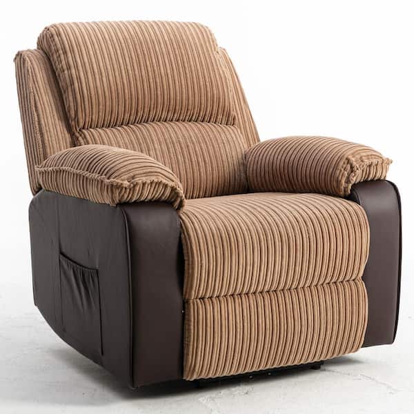 Dropship JST Rocking Recliner Chair For Living Room, Adjustable Modern  Recliner Chair, Recliner Sofa With Lumbar Support, Classic And Traditional  Recliner Chair With Comfortable Arm And Back Sofa (Linen Brown) to Sell