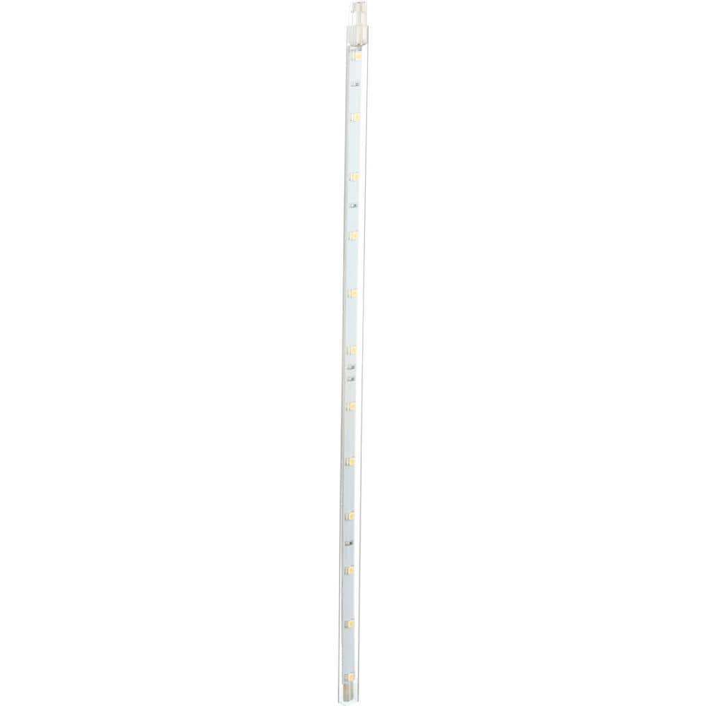 Amerelle 12-inch White Plug-In LED Strip Light Kit