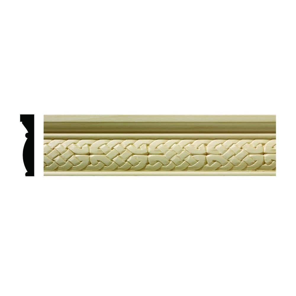 1/2 in. x 2-1/4 in. x 96 in. Hardwood White Unfinished Celtic Chair Rail Moulding price history on PriceWatchPro