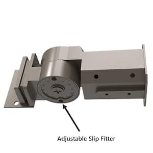 6 in. Slip-Fitter for Round and Square Canless Area Lighting