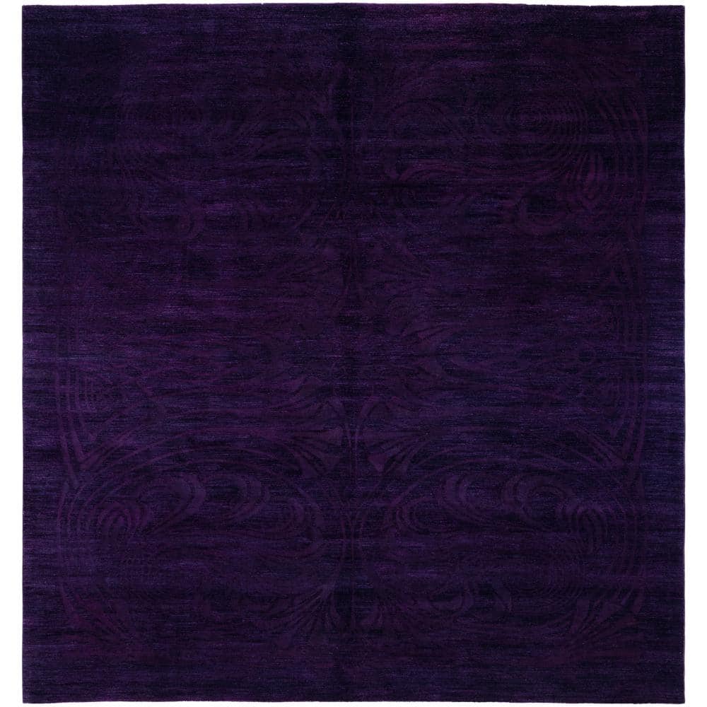 Fine Vibrance Purple 9 X 12 Hand-Knotted Wool Indoor Area Rug price history on PriceWatchPro