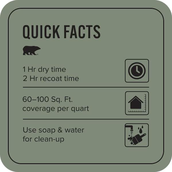 BEHR MARQUEE 1 Qt. #N400-5 Thai Basil One-Coat Hide Matte Interior