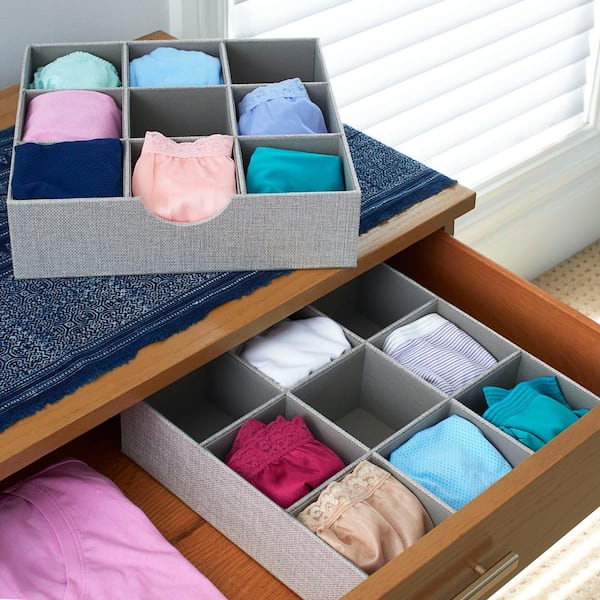 Ready Stock 3Pcs/Set organizer storage Underwear Storage
