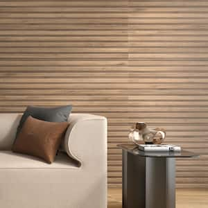 Brookline Ribbon Tan Brown 23.62 in. x 47.24 in. Matte Porcelain Floor and Wall Tile (15.49 sq. ft./Case)