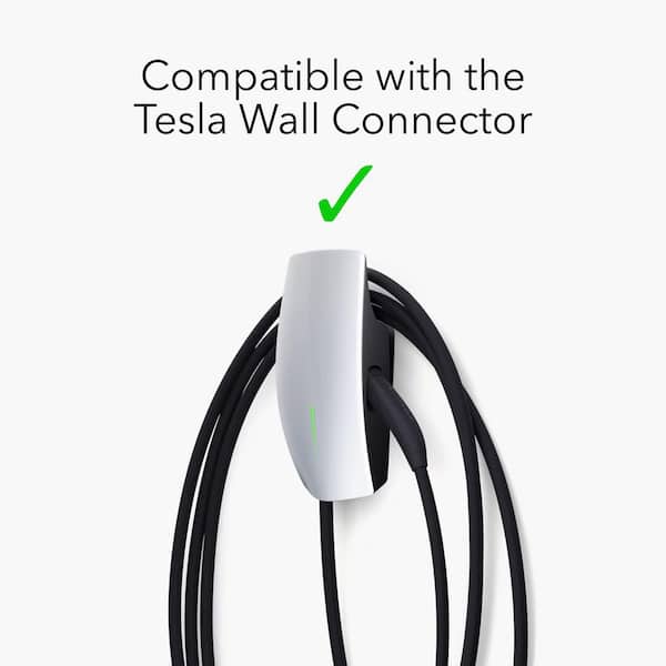 Lectron EV Charger Extension Cable - Compatible with Tesla - Add an Extra  20 Feet to Your Tesla Charger (1 Pack, Black) (Tesla Charger Not Included)