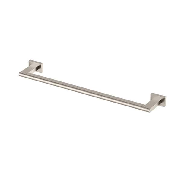 Savannah 18 in. Wall Mounted Towel Bar in Brushed Nickel