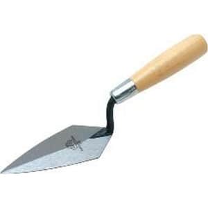 10-1/2 in. x 2-3/4 in. Pointing Trowel with Wood Handle
