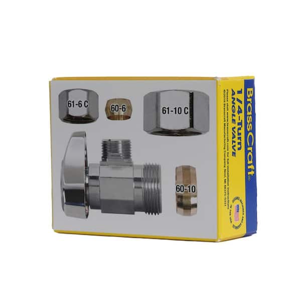 3/8 Compression Tee Valve, Standard Angle Tee Valve, 2 PCS Brass Tee  Adapter 3 Way Valve Compression 3/8'' Inlet and 3/8'' Outlet, Lead Free  Brass Angle Stop Valve, 3/8 Add-A-Tee Valve Connector
