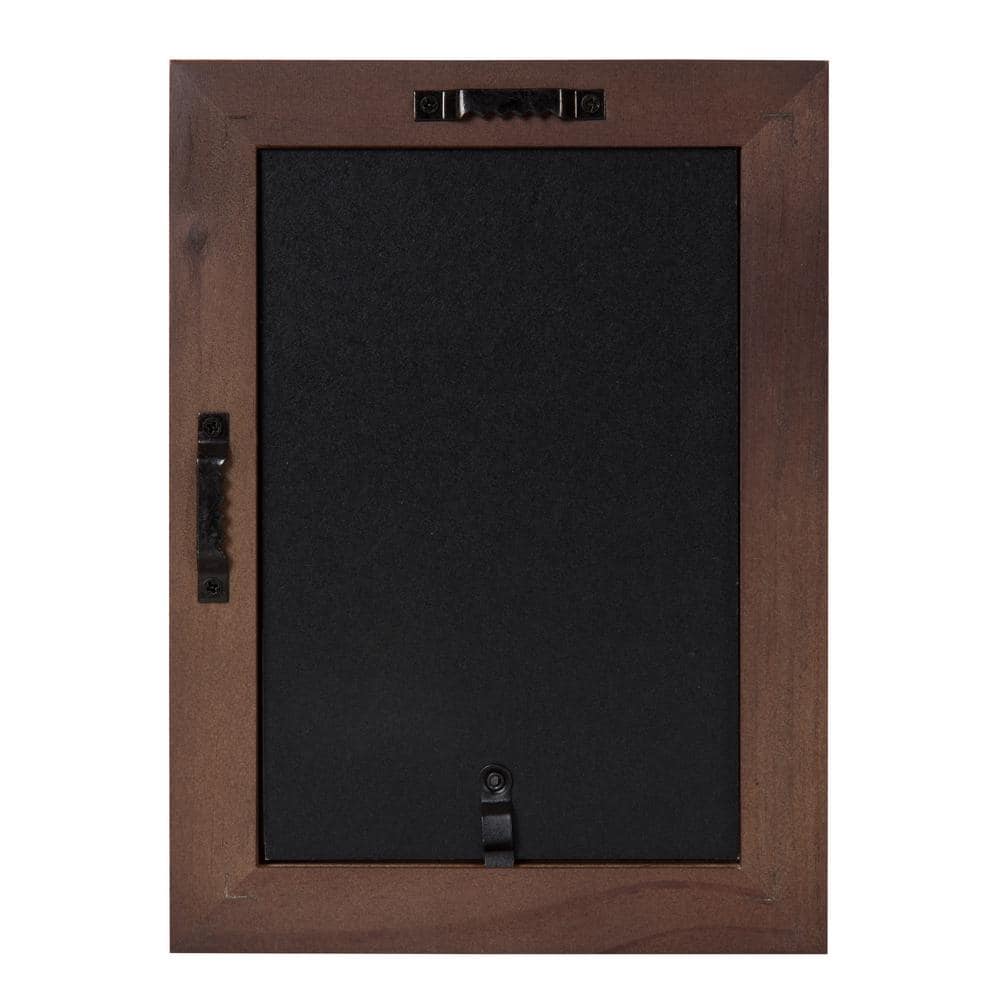 Bordeaux Dark Brown Wood 6-Piece Frame Set