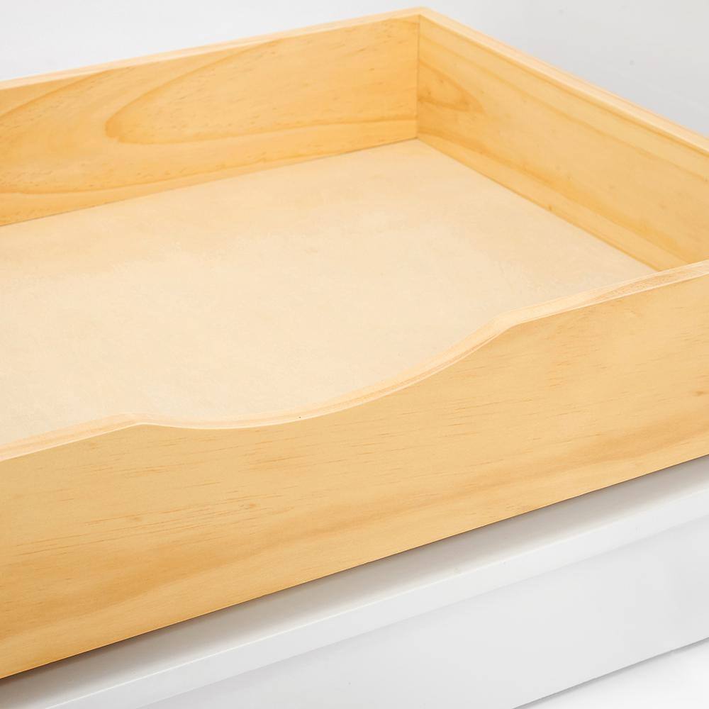 Taylor 42'' White Wood Freestanding Single Vanity Base with Brass Hardware