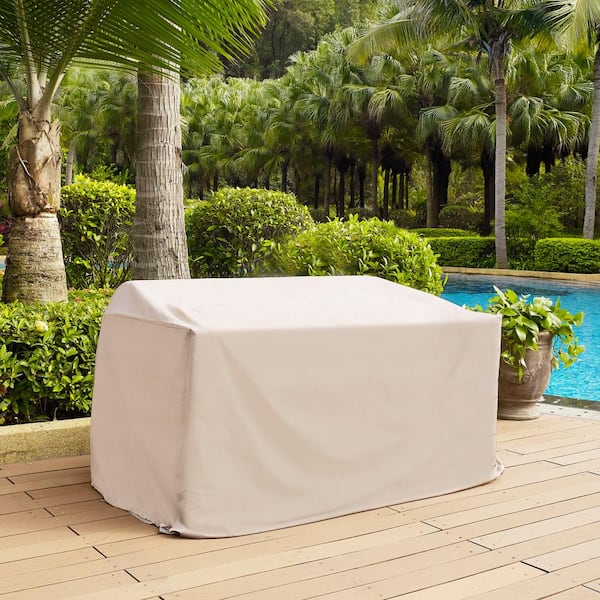Crosley Outdoor Furniture Love Seat Cover Co7501 Ta The Home Depot - Crosley Outdoor Furniture Replacement Cushion Covers