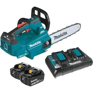 14 in. 18-Volt X2 (36-Volt) 5.0Ah LXT Lithium-Ion Brushless Cordless Top Handle Chain Saw Kit