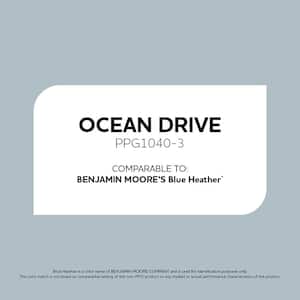 Ocean Drive PPG1040-3 Paint - Comparable to BENJAMIN MOORE'S Blue Heather