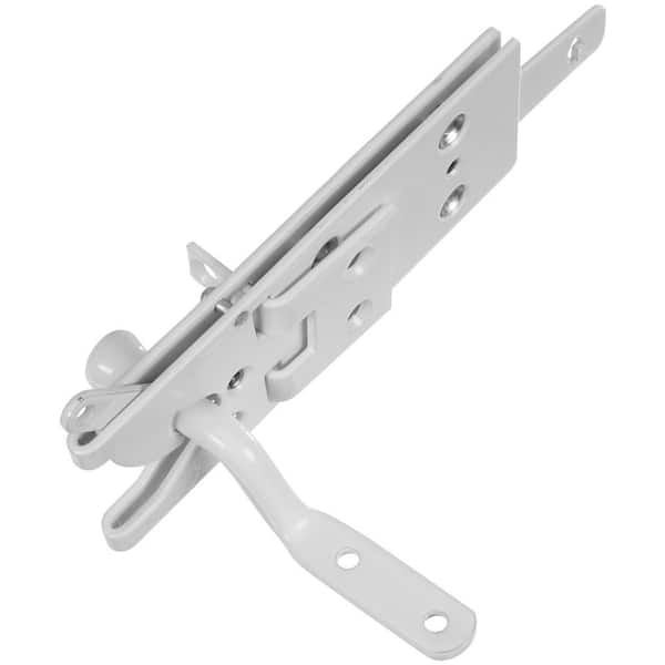 National Hardware Vinyl Gate Automatic Latch in White