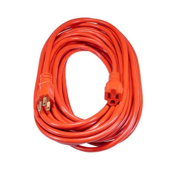Husky 50 ft. 14/3 SJTW Orange Medium-Duty Extension Cord 626 - The