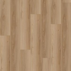 Take Home Sample-Relaxing Destin Medium Brown 9.37 in. W x 4 in. L Waterproof Laminate Wood Flooring