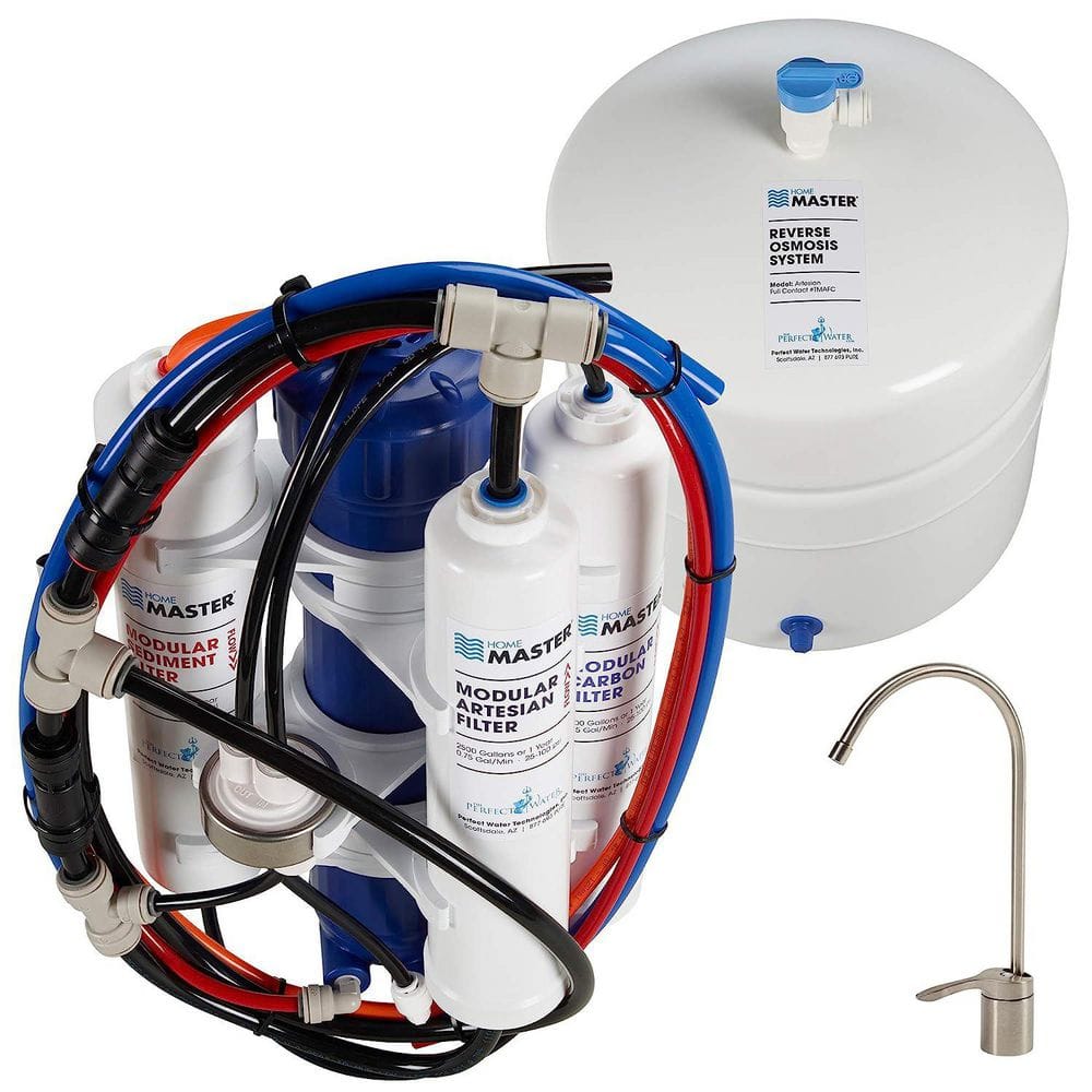 Artesian Full Contact Undersink Reverse Osmosis Water Filtration System