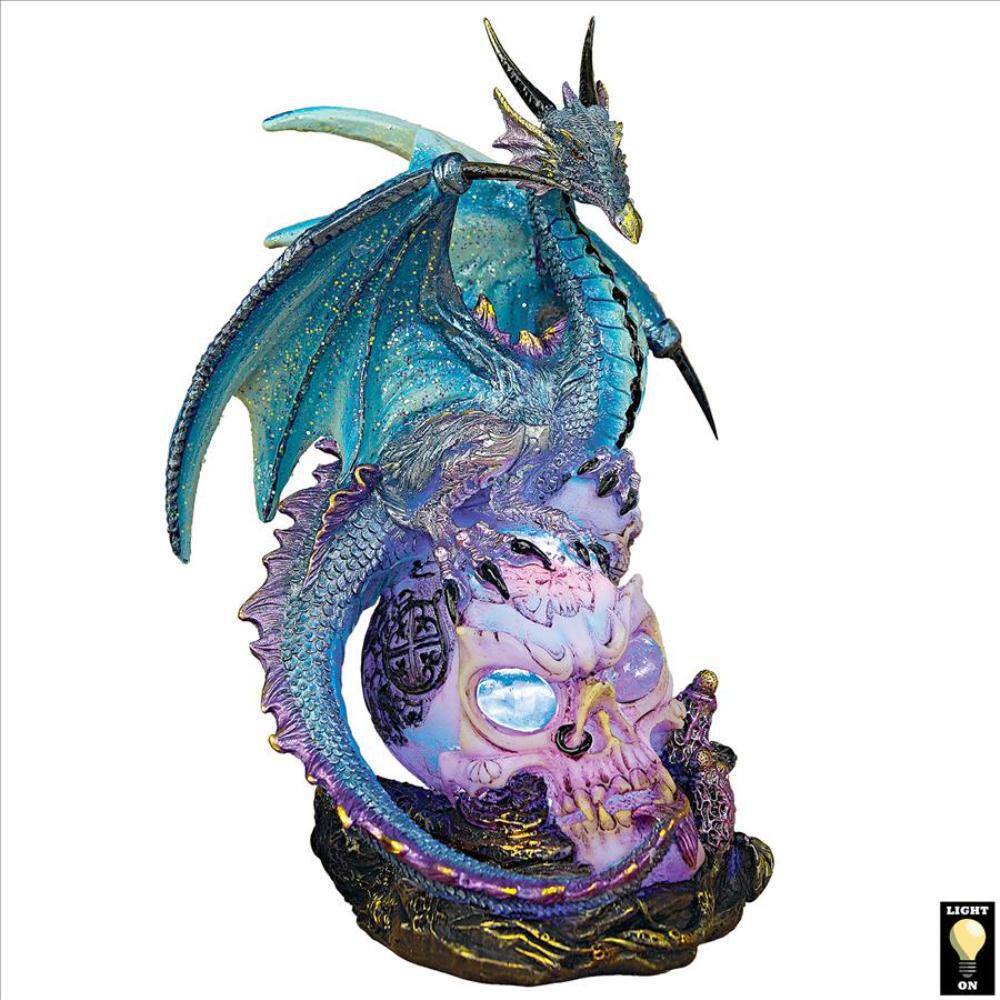 Design Toscano Dragon Assassin Illuminated Novelty Sculpture