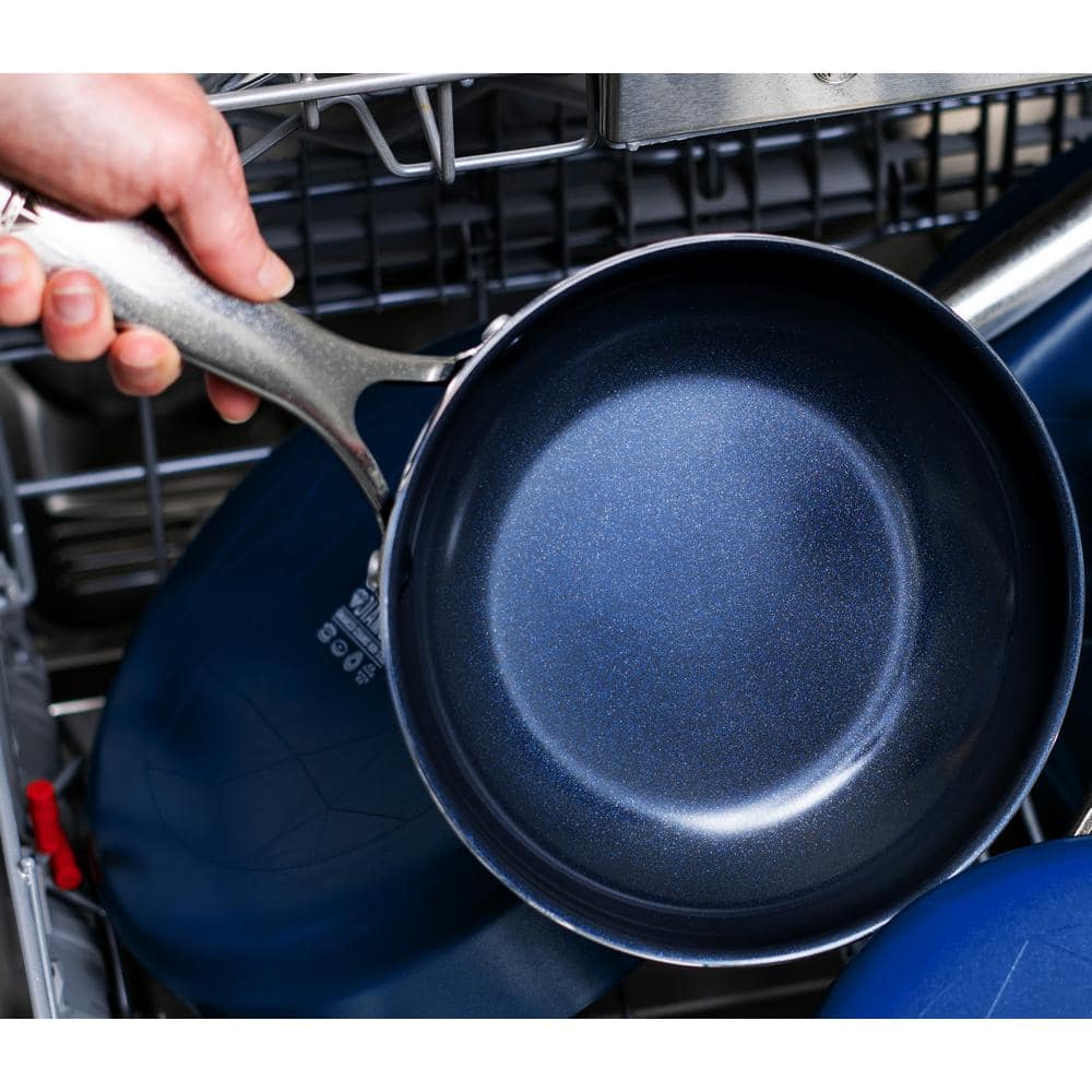 Blue Diamond Ceramic Nonstick 2 Quart Saucepan with Lid