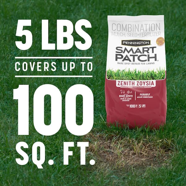 Pennington 5 lbs. Smart Patch Zoysia Grass Seed with Mulch
