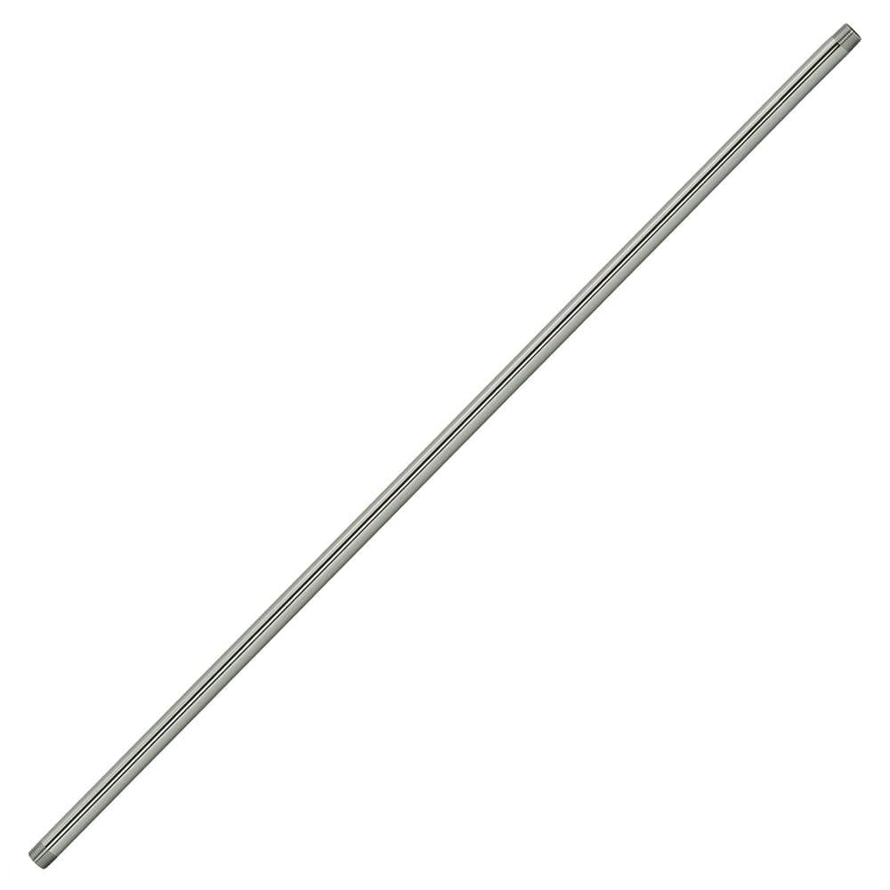 1/2 in. x 4 ft. Brass IPS Pipe Nipple, Polished Nickel price history on PriceWatchPro