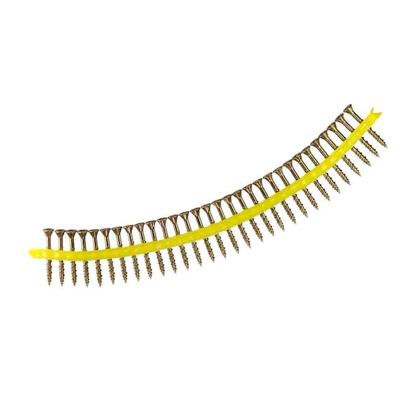 Simpson Strong-Tie #9 x 1-3/4 in. Star Drive Rimmed Flat Head Collated Subfloor Screw (2,000-Pack)