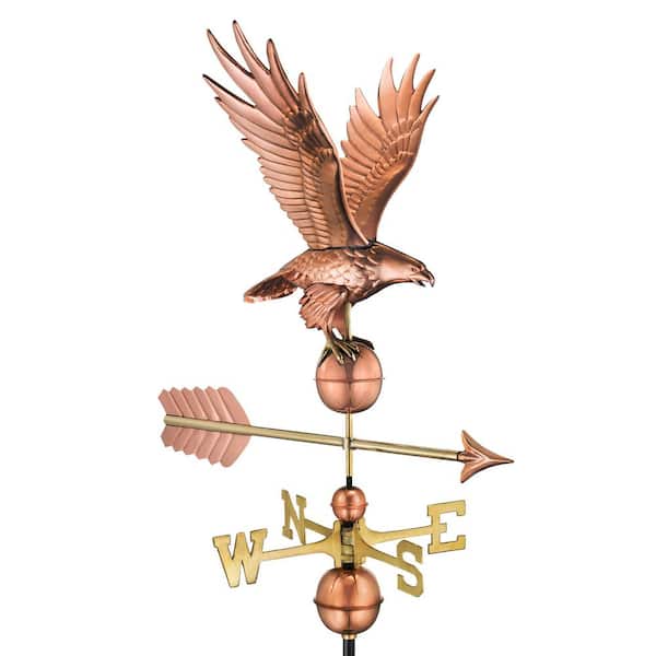 Freedom Eagle Weathervane - Pure Copper