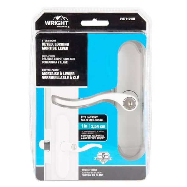 Wright Products Serenade Mortise Keyed Lever Mount Latch with
