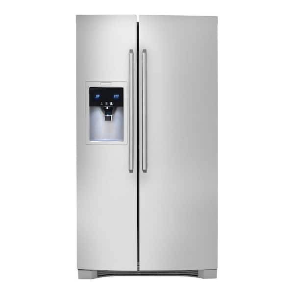 Electrolux Wave-Touch 22.6 cu. ft. Side by Side Refrigerator in Stainless Steel, Counter Depth